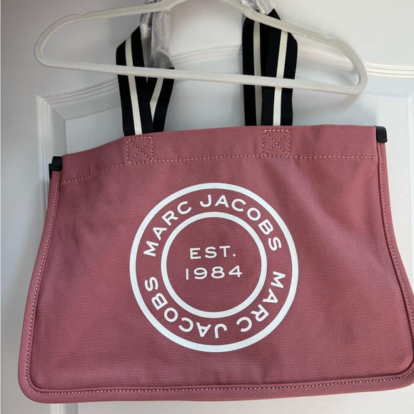Marc Jacobs Large Signet Tote Bag Dusty Rose New - Picture 1 of 4